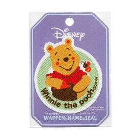 在庫限り プリントワッペン ディズニー パイオニアMY400-MY41 2F-B【RN】 くまのプーさん Disney 入園 入学