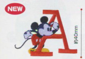 ワッペン 在庫限り パイオニア ミッキーA MY4001-MY306 ディズニー 【KN】 アイロン接着 刺しゅう