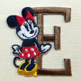 ワッペン 在庫限り パイオニア ミニー E ディズニー MY4001-MY307 【KN】 アイロン接着 刺しゅう