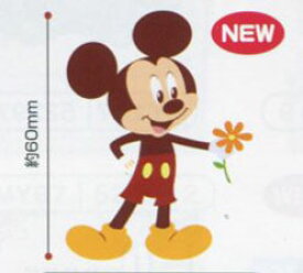 ワッペン 在庫限り MY5502-MY328 ミッキー ディズニー パイオニア 【KN】 アイロン接着