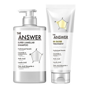 �y�����z THE ANSWER �W�A���T�[ �X�[�p�[�������V�����v�[&�I�ׂ�3�̃g���[�g�����g/ FOR DAILY DAMAGE or FOR HEAT DAMAGE or FOR COLOR DAMAGE /�C���o�X /�ԉ� Kao