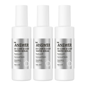 �y�����z THE ANSWER �W�A���T�[ �w�A�Z����/ EX CARE&COAT WATER�@SERUM /190ml /�A�E�g�o�X /�ԉ� Kao