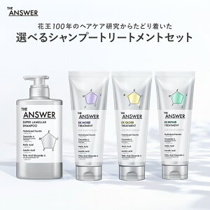 yz THE ANSWER Iׂ3̃Zbg WAT[ X[p[ Vv[ EX g[gg CXg OX yA  M J[ _[W 2_Zbg 400ml 220g |v { {g C