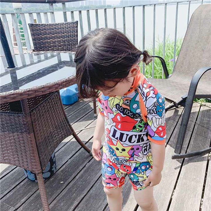 楽天市場 送料無料 キッズ 水着 女の子 セパレート 長袖 2点セット 水着 女の子 ワンピース ジュニア みずぎ 女児 水着 女の子 吸水速乾 おしゃれ 子ども 水着 スイミング 水遊び 子供 ラッシュガード 水着 90 100 110 1 130 140 150 Kaoriショップ