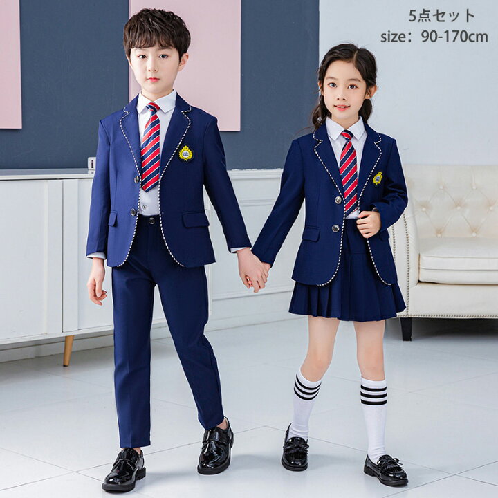 楽天市場】5点セット 卒業式 スーツ 入学式 スーツ 子供スーツ 女の子  