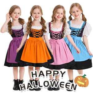 子供 衣装 コスチューム ハロウィン ドレス 仮装 女の子ワンピース メイド服 ハロウィーン ジュニア かわいい 可愛い キッズ 女児 子供ドレス cosplay こども 子供服 ワンピース プリンセス 100