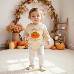 ベビー ハロウィン 衣装 ロンパース かぼちゃ ウェットロンパース コスプレ ベビー 着ぐるみ 仮装 赤ちゃん キッズ 長袖 カバーオール ハロウィーン ベビー服 新生児 幼児 子供 キャラクター