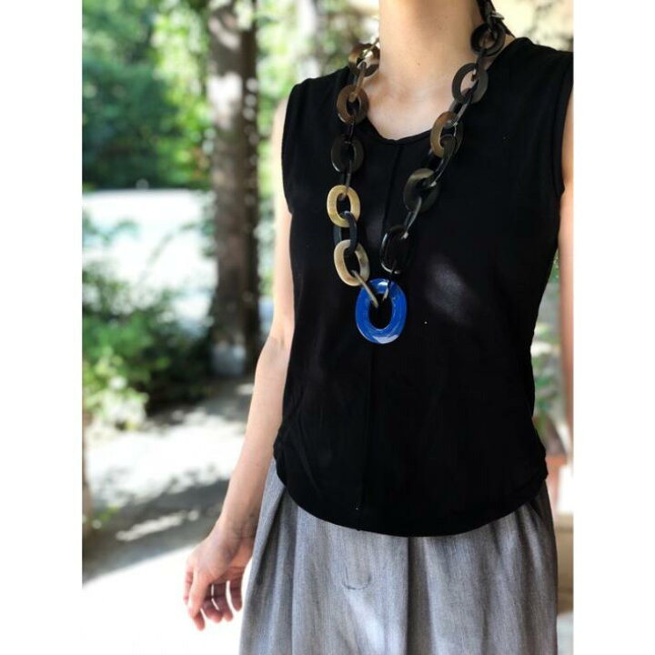 楽天市場】ネックレス 水牛 角 水牛の角 アクセサリー 大ぶり おしゃれ 