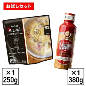 イルキャンティドレッシング(380g×1本)とレトルトギリシャのスパゲティ(250g×1袋)のお試しセット ファミリーサイズ iL-CHIANTI キャンドレ 要冷蔵