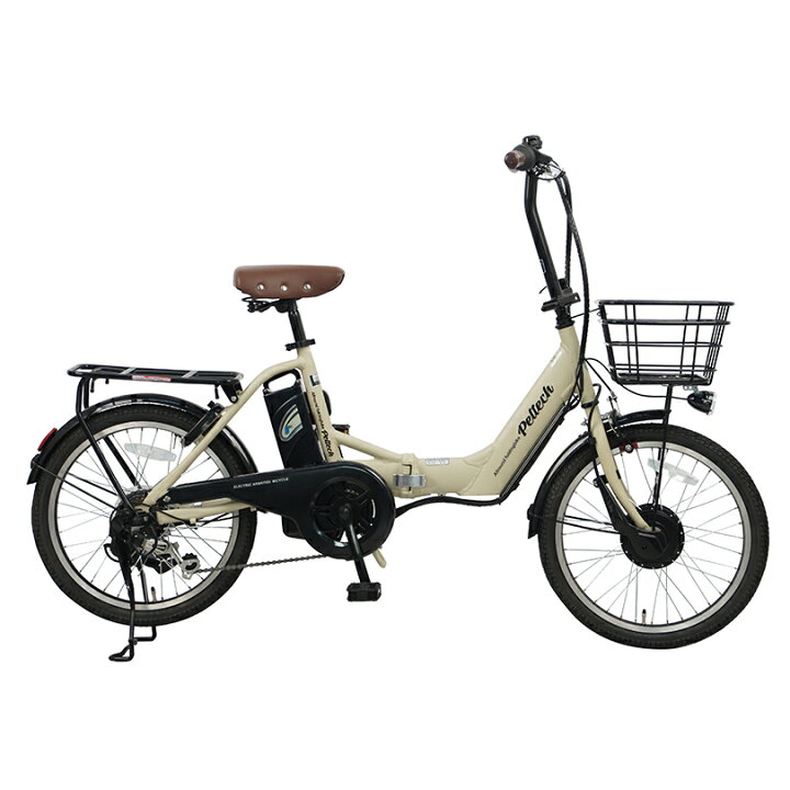 楽天市場】PELTECH 20型 アルミ 折り畳み 電動アシスト自転車 外装6段 
