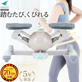 【エアロライフ公式】 ステッパー ツイスト 静音 下半身 くびれ ダイエット くすみカラー ひねり コアビクサー エアロステッパー ツイストステッパー 足踏み 有酸素運動 室内 エクササイズ お腹 ウエスト サイドステッパー dr-3880