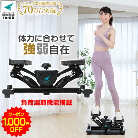 【公式店】 ステッパー サイドステッパー THE MAX 20 負荷調節 静音 下半身 有酸素運動 室内 自宅 ダイエット 健康器具 足踏み 運動器具 室内 ステップ 高齢者 エクササイズ フィットネス トレーニング 脂肪燃焼