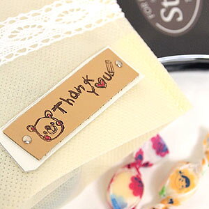 ͂16 o[X^v ܂̎菑uThank youv c11.5mm×54.5mm (0008J-1560)