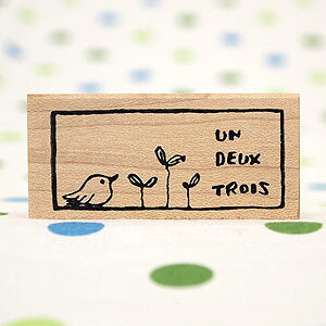 ͂񂱂ǂ o[X^v (UN,DEUX,TROIS) c20mm×47mm