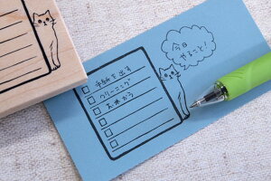 和田真由子 ラバースタンプ TODOリスト 縦44.5mm×横53mm (0044I-6060)