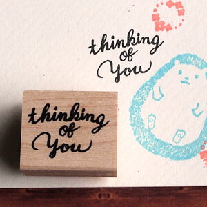 ac^Rq o[X^v uthinking of youv c18mm×26mm (0100A-2630)