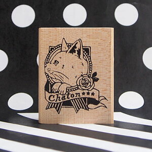 Ԃ o[X^v Chaton-˂- c44mm×37mm (0099E-5543)