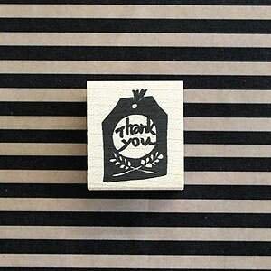 ߂͂ o[X^v Thank you  c26mm×18mm (0033A-3026)
