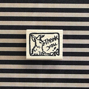 ߂͂ o[X^v Thank you  c21mm×26.5mm (0034A-2630)