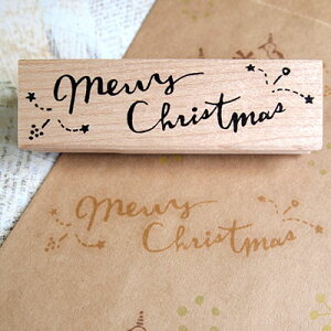 ͂񂱂ǂ o[X^v merry christmas c22mm×80.5mm