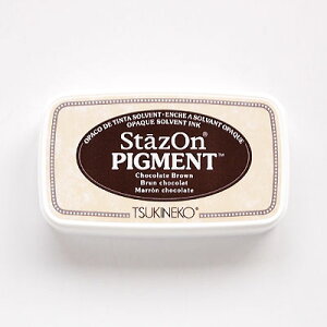 cLlR XeCYI sOg `R[guE SZ-PIG-041 痿nCN StazOn PIGMENT Chocolate Brown