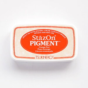 �c�L�l�R �X�e�C�Y�I�� �s�O�����g �I�����W�s�[�� SZ-PIG-071 �痿�n�C���N StazOn PIGMENT Orange Peel