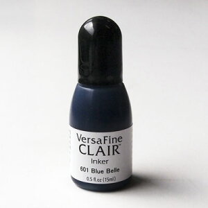 ツキネコ バーサファイン・クレア インカー ブルーベル 補充インク/VersaFine・CLAIR Blue Belle (VF-CLA-601) 紺桔梗のような深い青(ブルー系)