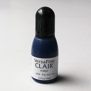 ツキネコ バーサファイン・クレア インカー パラダイス 補充インク/VersaFine・CLAIR Paradise (VF-CLA-602) 夏の空のような青(ブルー系)
