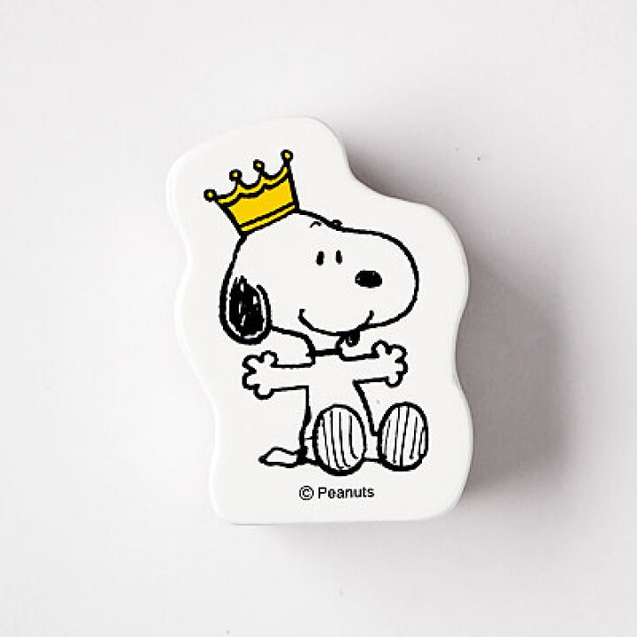 楽天市場 こどものかお スヌーピーコレクションスタンプ Snoopy キング H2247 017 きれいなはんこ 印鑑のからふる屋