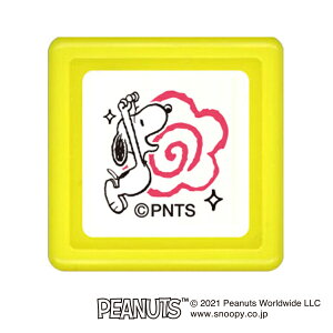こどものかお Snoopy スヌーピーミニスタンプ浸透印 はなまる/ピンク(E2204-047)