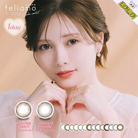 新色追加 feliamo フェリアモ カラコン 1day ワンデー 白石麻衣 1箱10枚 度あり 度なし DIA 14.2mm 14.5mm タルトタタン ウーロンティー サクラムース ティラミスリングコーヒーゼリー アフォガ
