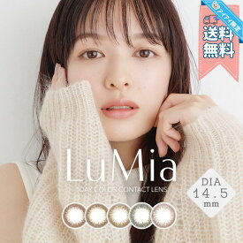 LuMia ルミア 14.5mm ワンデー カラコン 1day ナチュラル 自然 森絵梨佳 1箱10枚入 度あり 度なし スウィートブラウン ヌーディーブラウン シフォンオリーブ