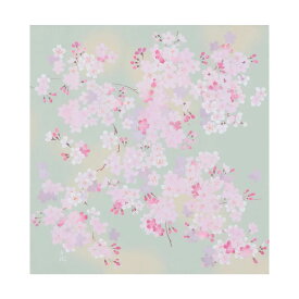 風呂敷 70cm 二巾 宇野千代 「ふわり桜」 ピンク ポリエステル日本製 宮井 風呂敷専門店 ふろしき
