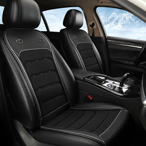 クールシート 車 【2025進化超大風量 無段階調整 DC12V/24V対応】 クールカーシート カーシート 2枚超大型ファン+3枚強力ファン パワフル送風 首元/背中/座面 低騒音 ムレ防止 夏 快適ドライブ