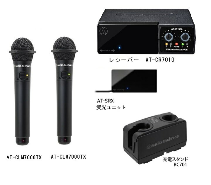 楽天市場】オーディオテクニカ (audio-technica）AT-CLM7000TX 赤外線 