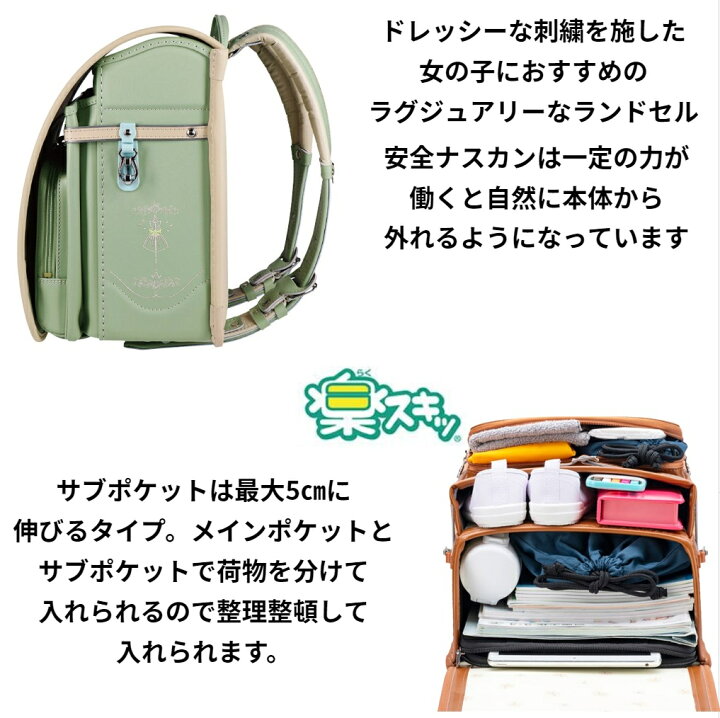 楽天市場】【ポイント10倍】ランドセル フィットちゃん 楽ッション 