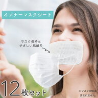 今治産 日本製 インナー マスク シート 12枚セット（6枚セット×2＝12枚) インナーマスク 経済的 洗濯OK…