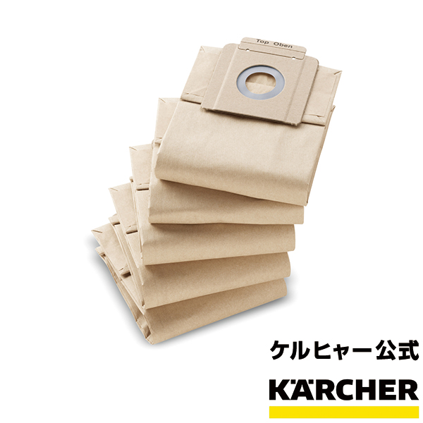 a 2054 11,66 €/5 pièces A 2024 pt 10 X Karcher 6.904-322 Papier Filtre sachets WD 2 