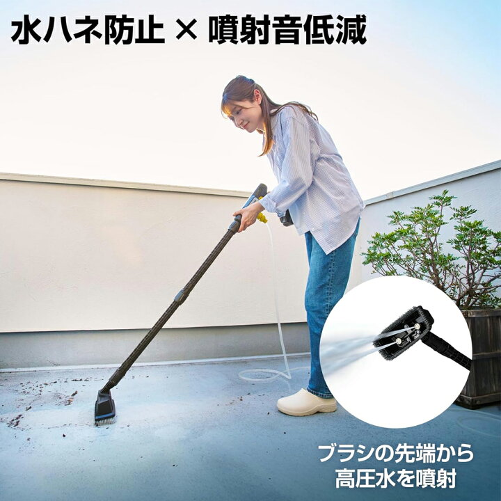 楽天市場】【公式】モバイル高圧洗浄機用 デッキクリーナー PS 20 