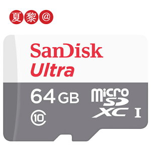 microSDXC 64GB microSDJ[h TfBXNSanDisk UHS-I 100MB/s U1 SDSQUNR-064G COpbP[Wi