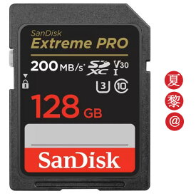 ●全品ポイント10倍！4/24 20:00-4/27 09:59●128GB SDXCカード SDカード SanDisk サンディスク Extreme Pro UHS-I U3 V30 R:200MB/s W:90MB/s SDSDXXD-128G 海外リテール