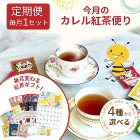 【初回約17%OFF】カレル紅茶便り シングルセット 定期便 │ 個包装 プチギフト おすすめ 紅茶 ティーバッグ デイリーシリーズ │カレルチャペック 紅茶専門店 カレルチャペック紅茶店 ギフト