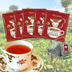 【ポスト投函】ルフナ 個包装 ティーバッグ（5枚）│ ルフナ ノンフレーバー セイロンティー 気軽 おためし おすすめ ティーバッグ 贈り物 プチギフト 紅茶専門店 ストレートルフナ│カレルチャペック ティーバッグ5p