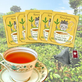 【ポスト投函】ヌワラエリヤ 個包装 ティーバッグ（5枚）│ ノンフレーバー 気軽 おためし おすすめ ティーバッグ 贈り物 プチギフト 紅茶専門店 │ カレルチャペック ティーバッグ5p