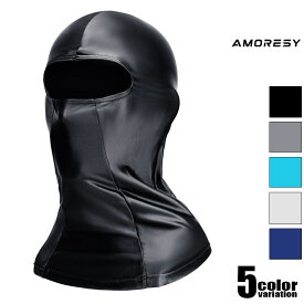 AMORESY/アモレシー マスク フルフェイス 覆面 コスチューム Balaclava Face Mask ストレッチ生地 男女兼用 ユニセックス 光沢 コスプレ