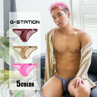 メンズビキニ ブリーフ G-Station/ジーステーション MASK SKIN ミニビキニ 凸フロント 大きめ立体縫製 ブ…