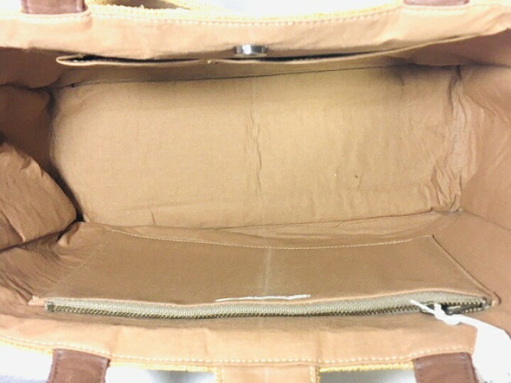 楽天市場】826-榀布バック しな布 科布 手提げバック 出羽の織座 茶色 