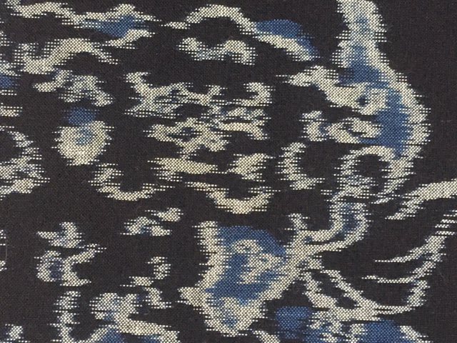 楽天市場】375-重要無形文化財「久留米絣」伝統工芸品 木綿着物の代表 
