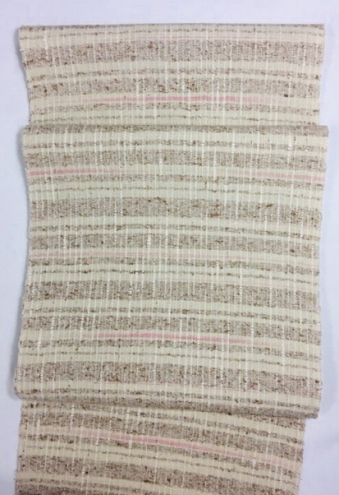 楽天市場】735-ぜんまい織 八寸名古屋帯 新品未仕立て 越後おぐに 