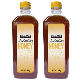 Kirkland Signature カークランドシグネチャー オーストラリア産ハチミツ 2kg ×2本セット 純粋はちみつ 大容量 コストコ